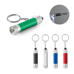 hi!dea 95092 - Aluminium keyring (92% recycled) with 3-light LED torch
