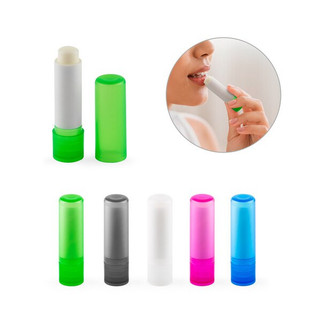 Vegan lip balm, in recycled ABS (100% rABS) and PP, with vanilla flavouring - Egotier 95095
