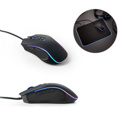 hi!dea 97133 - Gaming mouse with 15m cable and ABS RGB LED lights