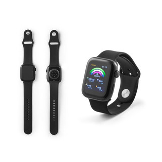 Smartwatch with 185" screen, IPX4 and 3-day battery life and silicone strap - Egotier 97136
