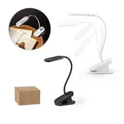 hi!dea 97141 - Portable desk lamp with clip and 30h autonomy at 65% rABS