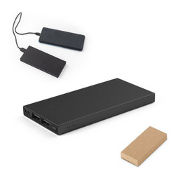 hi!dea 97164 - 5.000 mAh power bank made from recycled aluminium (100% rAL)