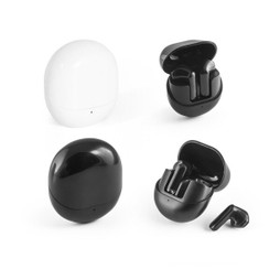 hi!dea 97179 - Wireless earphones in recycled ABS (100% rABS) with 12 hours of battery life
