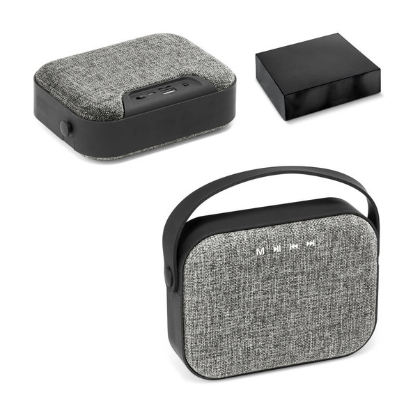 hi!dea 97208 - Portable 6W speaker with 4h battery life in ABS