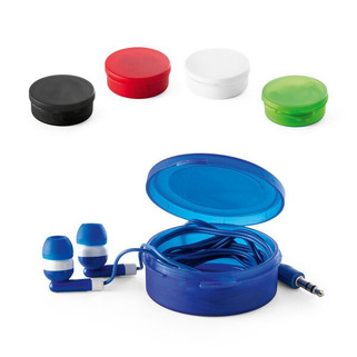 Earphones with 12 metre ABS cable - Egotier 97358