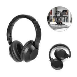 hi!dea 97426 - Foldable wireless headphones with 20h of battery life in recycled ABS (100% rABS)
