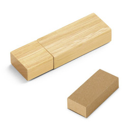 hi!dea 97436 - USB stick with 8GB in bamboo