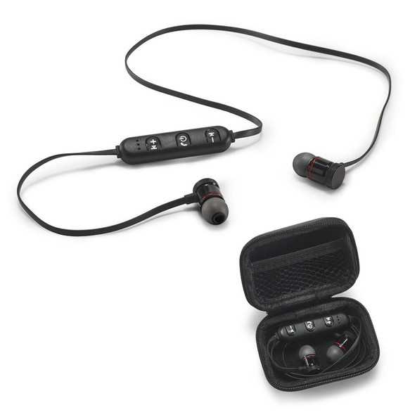 hi!dea 97913 - Wireless magnetic earphones with 3 hours of battery life on recycled ABS (100% rABS)