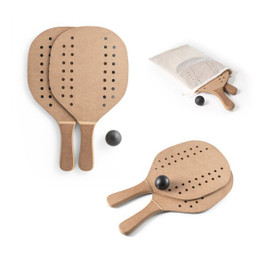 hi!dea 98144 - Raquettes de plage en MDF