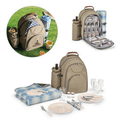 hi!dea 98422 - Mochila térmica para piquenique em poliéster reciclado 600D de alta densidade
