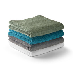hi!dea 99048 - Toalha de rosto (500 g/m²) em algodão (82%) e algodão reciclado (18%)