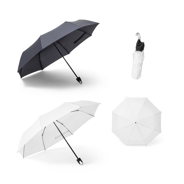 hi!dea 99092 - Guarda-chuva dobrável de 21'' em pongee 190T