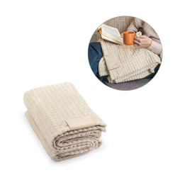 hi!dea 99096 - Blanket in recycled polyester (100% rPET) with a stitched detail for personalisation