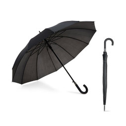 hi!dea 99126 - 12 rib umbrella in 190T polyester with automatic opening