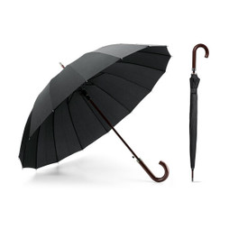 hi!dea 99136 - 16 rib automatic opening umbrella in 190T pongee with automatic opening