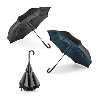 190T pongee reversible folding umbrella - Egotier 99146