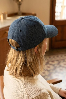 Denim, cotton and polyester cap (300 g/m²) - Egotier 99457