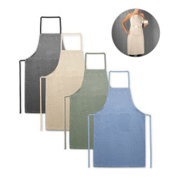 hi!dea 99812 - Schürze mit recycelter Baumwolle (140 g/m²)