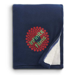 PCNA 1080-72 - Plaid Fleece Sherpa Blanket