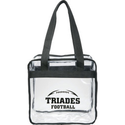 PCNA 2301-42 - Game Day Clear Zippered Safety Tote