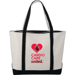 PCNA 2160-67 - Baltic 24oz Cotton Canvas Tall Zippered Tote