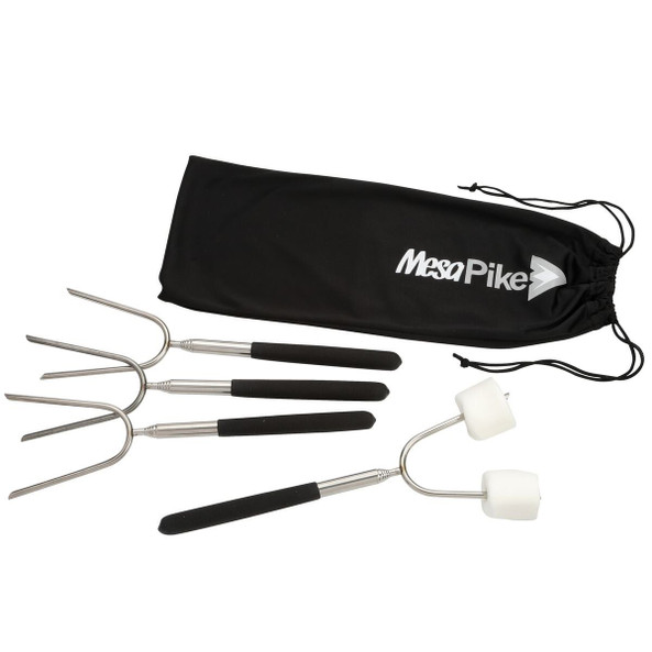 PCNA 1072-18 - Extendable 34" Roasting Sticks with Carrying Case
