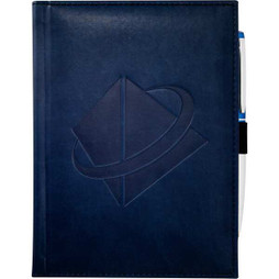 PCNA 2700-02 - Diario encuadernado FSC Mix Pedova™ de 5" x 7