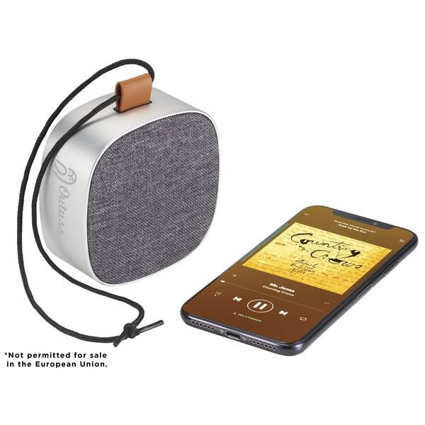 Tahoe Metal & Fabric Waterproof Bluetooth Speaker - PCNA 7197-01