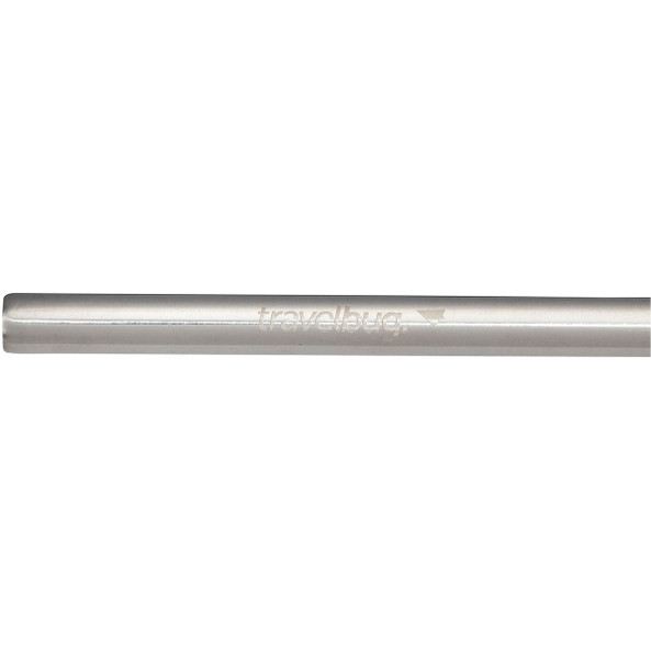 PCNA 1626-60 - Set de pajitas de acero inoxidable reutilizables con cepillo