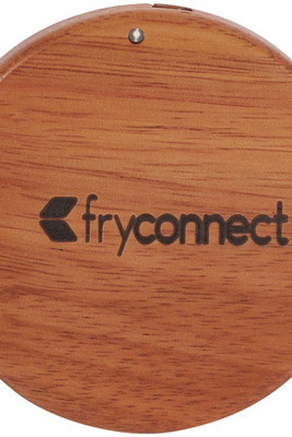 FSC 100% Wood Wireless Charging Pad - PCNA 7141-27