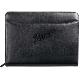 PCNA 1000-10 - Renaissance Zippered Padfolio with FSC Mix Paper