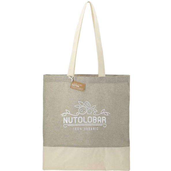 PCNA 7901-08 - Split Recycled 5oz Cotton Twill Convention Tote