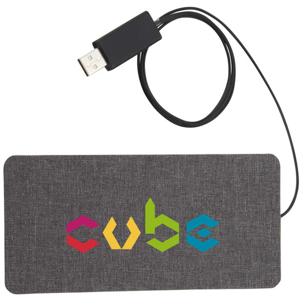 PCNA 7141-83 - Ultra Thin Fabric Wireless Charging Pad