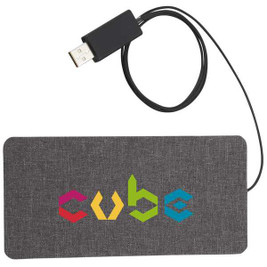 PCNA 7141-83 - Ultra Thin Fabric Wireless Charging Pad