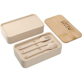 PCNA 1033-85 - Stackable Bamboo Fiber Bento Box