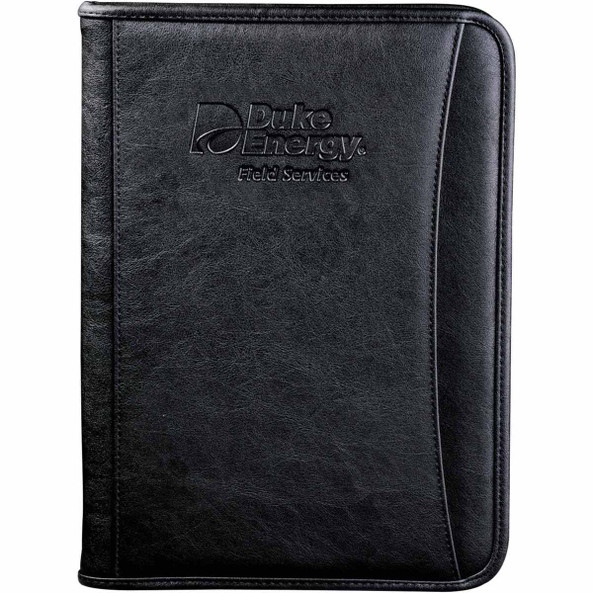 PCNA 0600-10 - Executive DuraHyde Zippered Padfolio FSC Mix Pape
