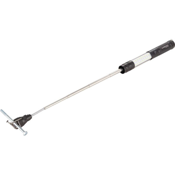 PCNA 1226-33 - Telescopic Magnetic COB LED Flashlight w/Sidelight