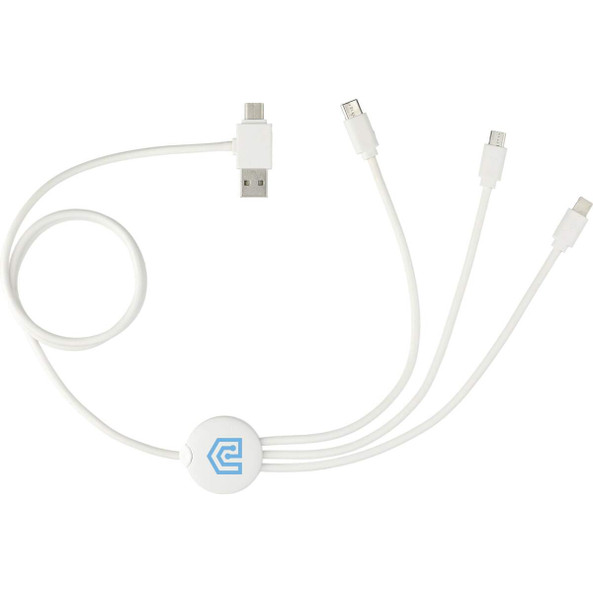 PCNA 7143-17 - Cable de carga 5 en 1 con revestimiento