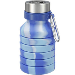 PCNA 1628-89 - Zigoo Silicone Collapsible Bottle 18oz - Tie Dye