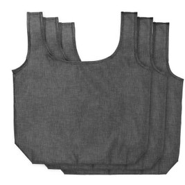PCNA 3450-26 - Ash Recycled 3-Pack Shopper Totes