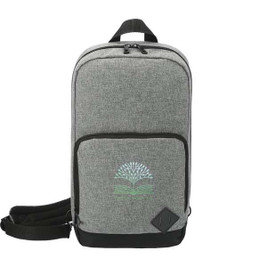 PCNA 3451-04 - Graphite Deluxe Recycled Sling Backpack