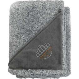 PCNA 1080-49 - Heathered Fuzzy Fleece Blanket