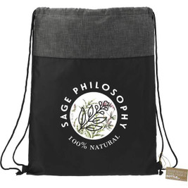 PCNA 3005-44 - Ash Recycled Drawstring Bag