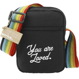 PCNA 2301-60 - Rainbow RPET Crossbody Tote