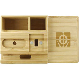 PCNA 7143-22 - Bamboo Fast Wirelsss Charging Dock Station