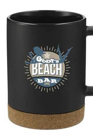 Taza de cerámica Bates 15oz con base de corcho - PCNA 1628-96