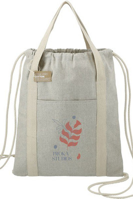 Repose 5oz. Recycled Cotton Drawstring Bag - PCNA 3005-75