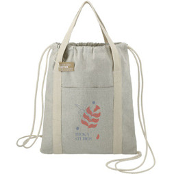 PCNA 3005-75 - Repose 5oz. Recycled Cotton Drawstring Bag