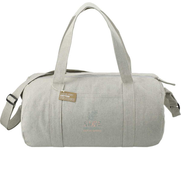 PCNA 3450-94 - Repose 10oz Recycled Cotton Barrel Duffel