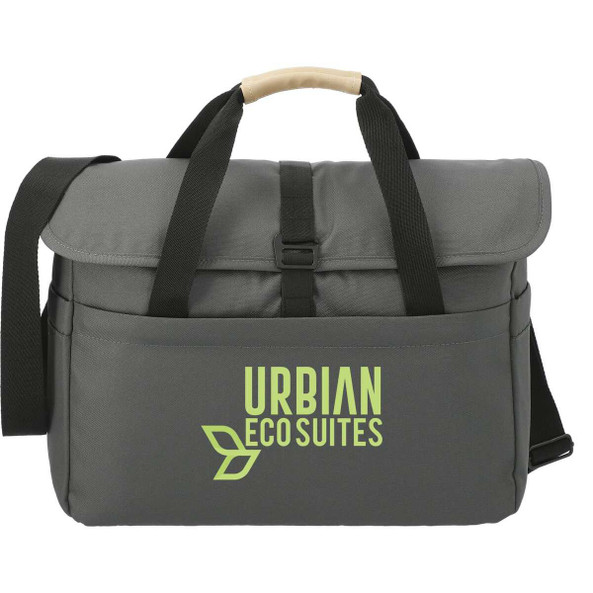 PCNA 3750-44 - Aft Recycled 15" Computer Messenger Bag